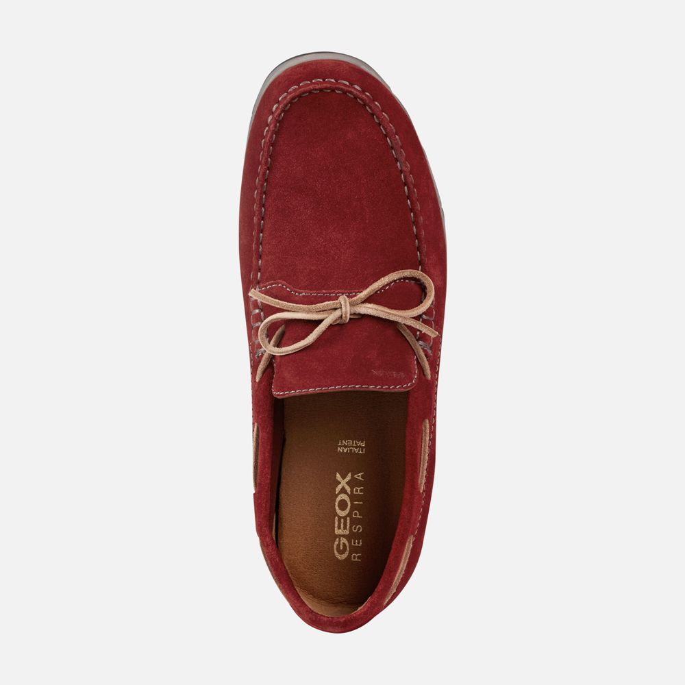 Mocassin Geox Calarossa - Rouge - Homme 214698-ZBU